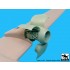 1/48 OV-1 D Mohawk 2 Engines for Roden kits