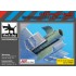 1/48 McDonnell Douglas F-4J Phantom II Engine for Hasegawa kits