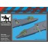 1/48 Sukhoi Su-25 Electronics for Kovozavody Prostejov kits