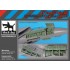 1/48 McDonnell Douglas F-15 B/D Eagle Super Detail Set for Great Wall Hobby kits