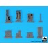 1/48 Grumman F-14D Tomcat Left Electronics & Canon for AMK kits