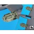 1/48 Lockheed P-38 Lightning F-G Engines for Tamiya kits