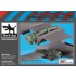 1/48 FMA IA 58 Pucara 2 Engines for Kinetic kits