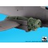 1/48 FMA IA 58 Pucara 2 Engines for Kinetic kits