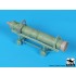 1/48 Dassault Mirage F1Ct/Cr Engine & Trolley for KittyHawk kits