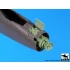 1/48 F-2A/F6 Lightning Engines, Radar for Airfix kits