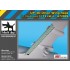 1/72 UP-3D Orion Wing Flaps for Hasegawa kits