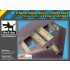 1/72 Boeing B-2 Spirit Bomb Bays & Wheel Bays for Modelcollect kits
