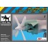 1/72 UP-3 D Orion Engine for Hasegava kits