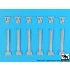 1/72 Bell Boeing V-22 Osprey Propeller Blades for Hasegawa kits