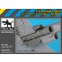 1/72 McDonnell Douglas F-4 Phantom Engine for Academy kits