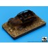 1/35 Destroyed German Car (Africa) Diorama Base