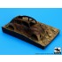 1/35 Destroyed German Car (Africa) Diorama Base