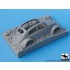1/35 Destroyed German Car (Africa) Diorama Base