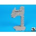 1/35 Destroyed Building Section Diorama Base (Dimensions: 70 x 50mm)