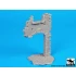 1/35 Destroyed Building Section Diorama Base (Dimensions: 70 x 50mm)