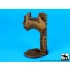 1/35 Destroyed Building Section Diorama Base (Dimensions: 70 x 50mm)