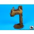1/35 Destroyed Building Section Diorama Base (Dimensions: 70 x 50mm)