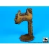 1/35 Destroyed Building Section Diorama Base (Dimensions: 70 x 50mm)