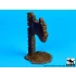 1/35 Destroyed Building Section Diorama Base (Dimensions: 70 x 50mm)