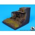 1/35 Destroyed PzKpfw.IV Diorama Base (Dimensions: 65 x 65mm)