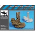 1/35 Stone Stairs with Column Diorama Base (Diameter: 40mm)