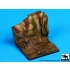 1/35 Destroyed SdKfz 250 Base (70mm x 70mm)