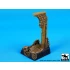 1/35 Big Column Section Diorama Base (Size: 70x70mm)