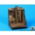 1/35 WWI Trench Entrance Section Diorama Base (Size: 70x60mm)