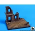 1/72 House Ruin (Europe) Base (110mm x 100mm)