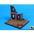 1/72 House Ruin (Europe) Base (110mm x 100mm)