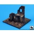 1/72 House Ruin (Europe) Base (110mm x 100mm)