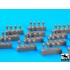 1/72 Skulls (Resin, 56 pcs)