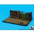 1/72 Wall with Gate Diorama Base (150mm x 90mm)