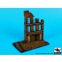1/72 Ruined Factory with Railroad Base (Base Size: 150mm x 90mm)
