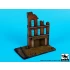 1/72 Ruined Factory with Railroad Base (Base Size: 150mm x 90mm)