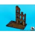 1/72 Ruined Factory with Railroad Base (Base Size: 150mm x 90mm)