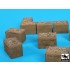 1/72 Sandbag Armoured Wall (HESCO) No.2