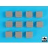 1/72 Sandbag Armoured Wall (HESCO) No.2