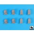 1/72 Sorted Waste Containers
