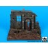 1/72 Street with House Ruin Base Vol.3 (150 x 90mm)