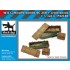 1/32 WW II Luftwaffe Bomb SC 250 & Crate Boxes