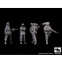 1/35 British Marines & Argentine Soldier in Falklands War 1982 (4 resin figures)