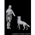 1/35 US Woman + Man Soldiers with Military Dog (2 Figures and 1 Dog)