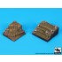 Stairs with Skulls for 54mm or 1/35 Figures