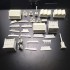 1/350 Houses Combo Accessories/Diorama set