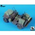 1/16 British SAS Jeep Accessories set Vol.1 for Takom kit