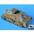 1/35 Italian SPG Semovente M40-75/18 Accessories Set for Tamiya kit