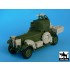 1/35 Pattern 1920 w/Sand Tyres Accessories &Conversion Set for Roden kit