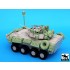 1/35 USMC LAV A2 Armored Vehicle Accessories Set for Trumpeter kit